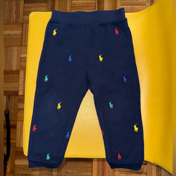 Ralph Lauren baby hoody and pants set with horses - Picture 4 of 4